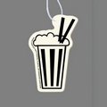 Paper Air Freshener W/ Tab - Milkshake